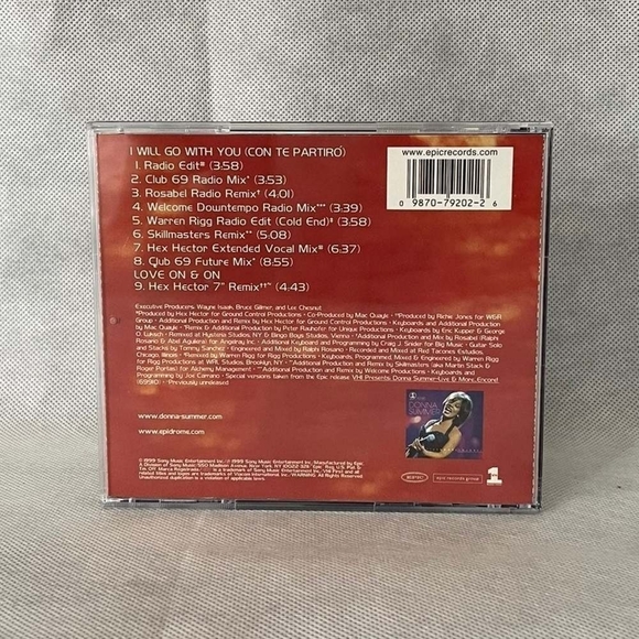CD Donna Summer - I Will Go With You - Picture 2 of 2